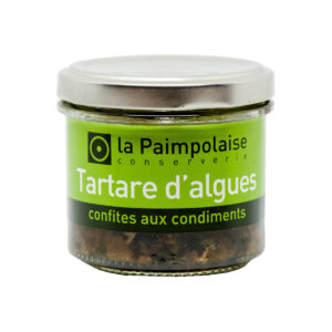 Tartare d’algues confites aux condiments, La Paimpolaise Conserverie, 80 g